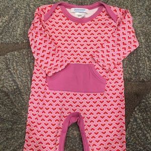 Jaxxwear footless onesie 3-6m